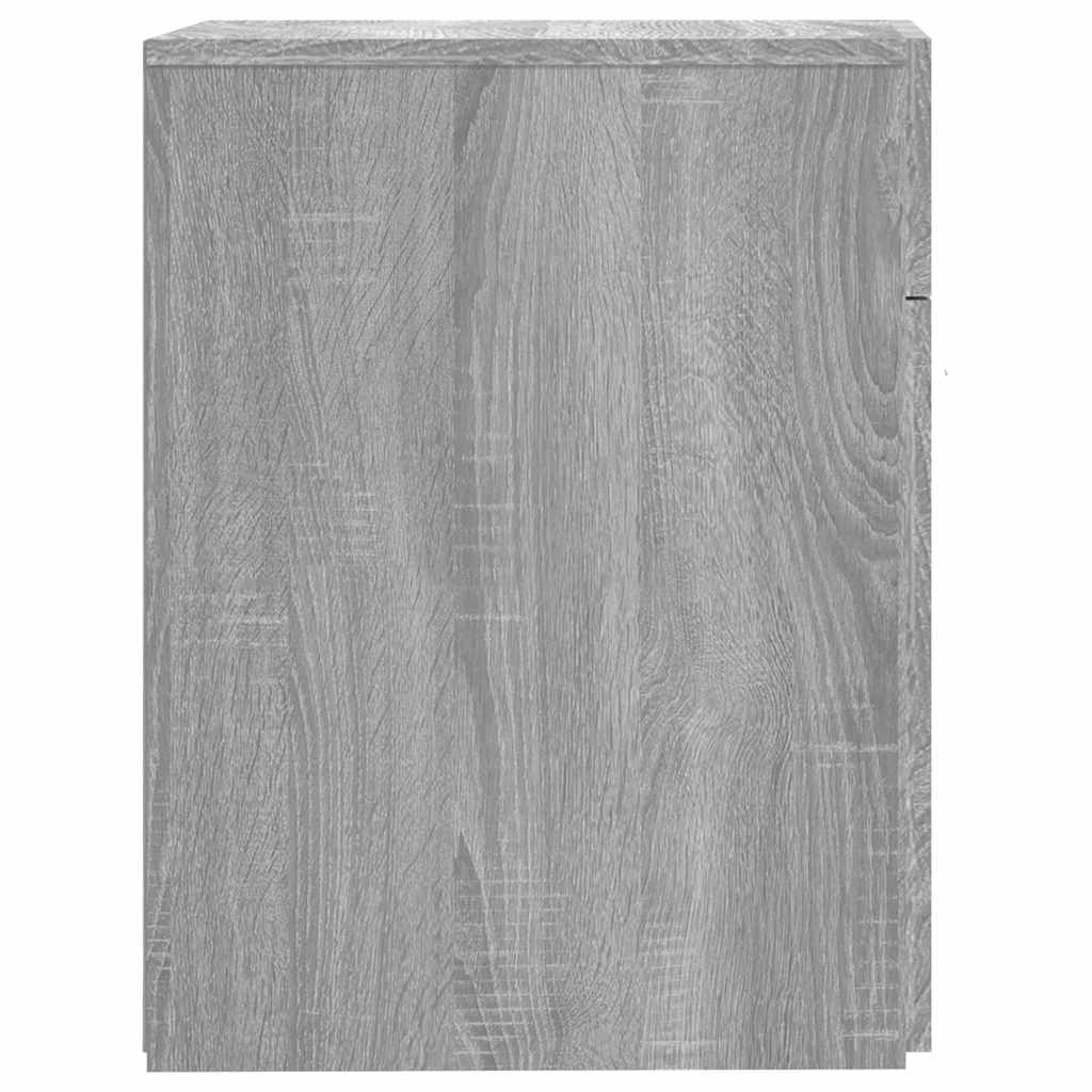 Udtræksskab 20x45,5x60 Cm Konstrueret Træ - Billede 6