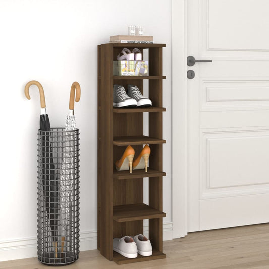 Skoreol 27,5x27x102 Cm Konstrueret Træ - Hovedbillede