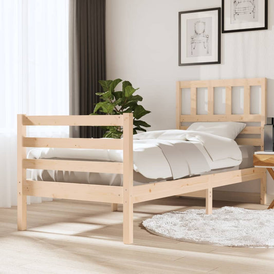 Sengeramme Small Single Massivt Træ