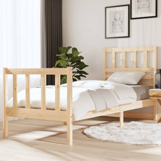 Sengeramme Small Single Massivt Træ