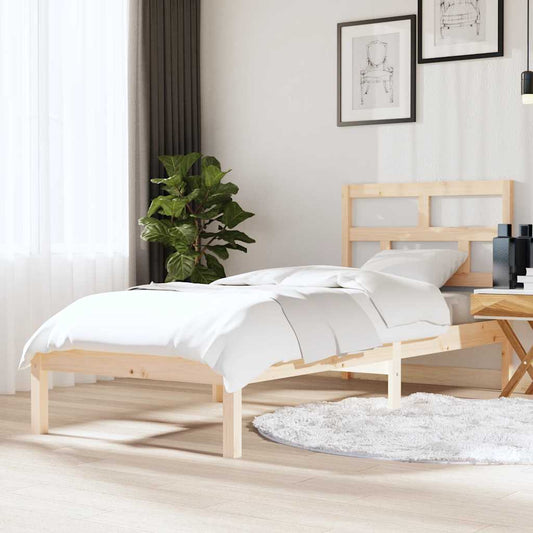 Sengeramme Small Single Massivt Træ