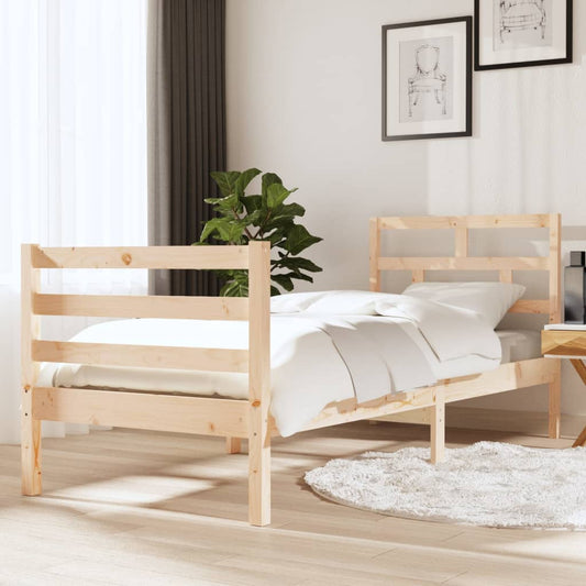 Sengeramme Small Single Massivt Træ