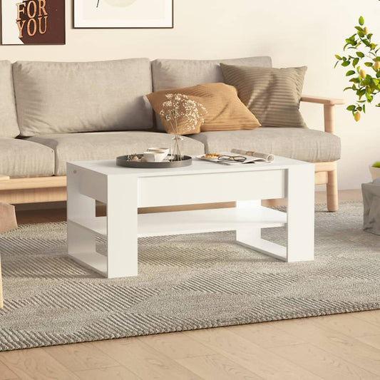 Sofabord 102X55X45 Cm Konstrueret Træ