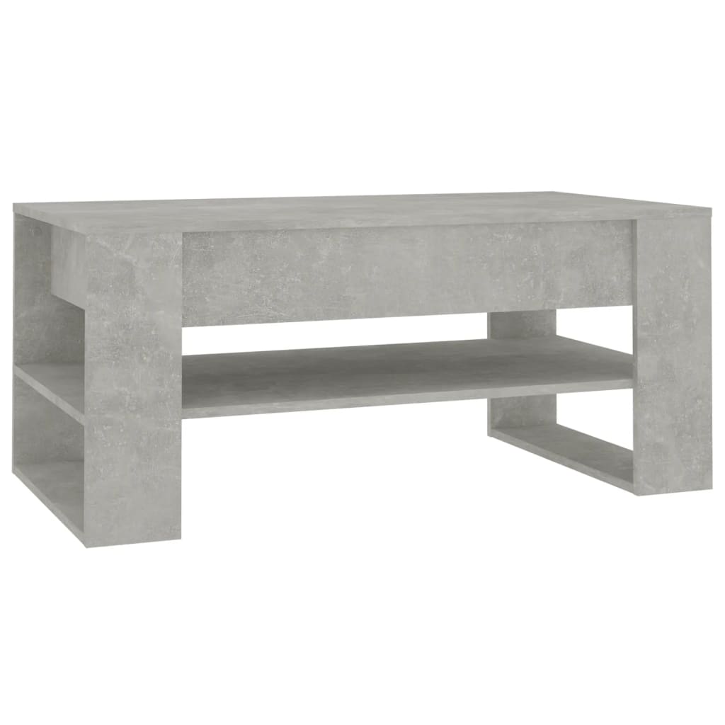 Sofabord 102x55x45 Cm Konstrueret Træ - Billede 2