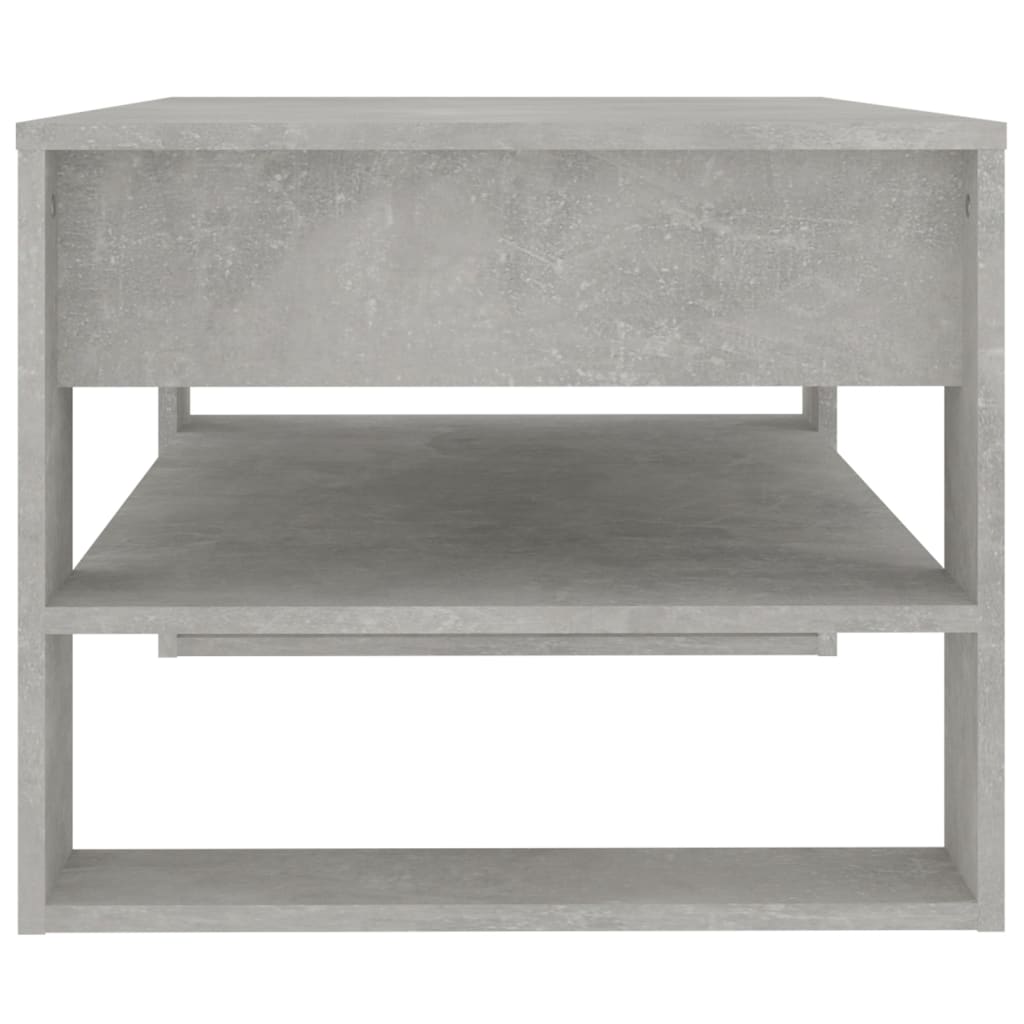 Sofabord 102x55x45 Cm Konstrueret Træ - Billede 4