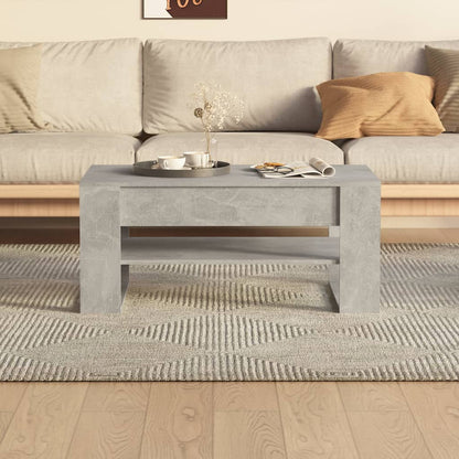 Sofabord 102x55x45 Cm Konstrueret Træ - Billede 5