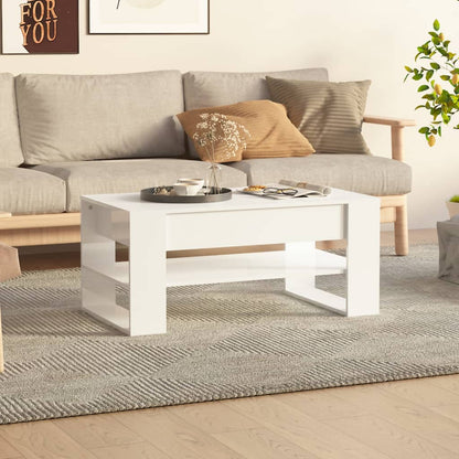 Sofabord 102x55x45 Cm Konstrueret Træ - Variant 810905
