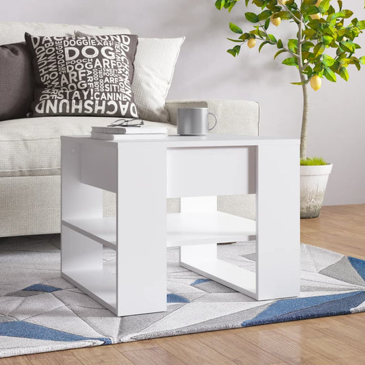 Sofabord 55,5X55X45 Cm Konstrueret Træ