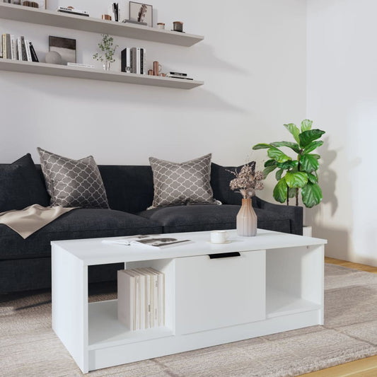 Sofabord 102X50X36 Cm Konstrueret Træ