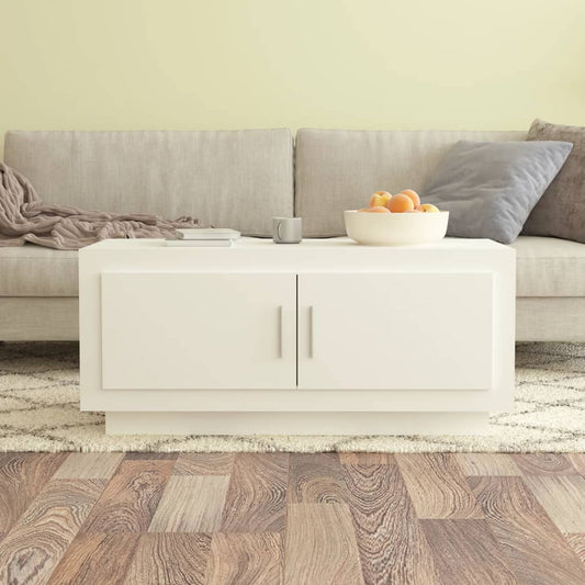 Sofabord 102X50X45 Cm Konstrueret Træ
