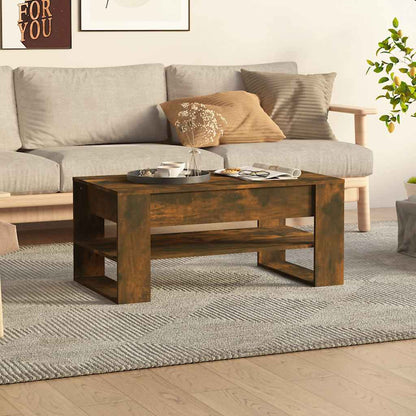 Sofabord 102x55x45 Cm Konstrueret Træ - Variant 816928
