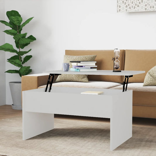 Sofabord 80X50,5X41,5 Cm Konstrueret Træ