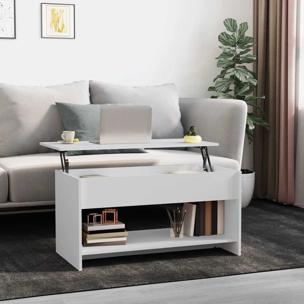 Sofabord Konstrueret Træ - Variant 809647