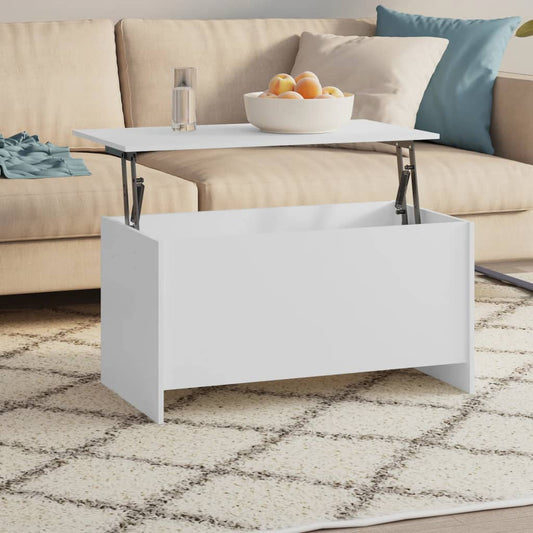 Sofabord 102X55,5X52,5 Cm Konstrueret Træ
