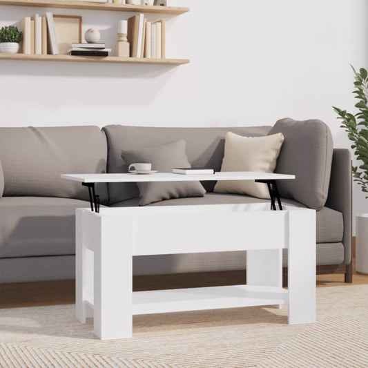 Sofabord 101X49X52 Cm Konstrueret Træ