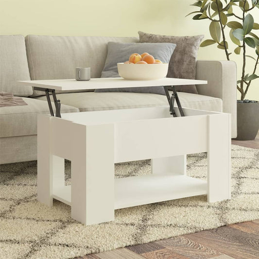 Sofabord 79X49X41 Cm Konstrueret Træ