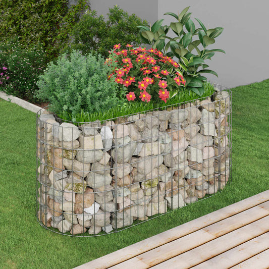 Gabion-Højbed Galvaniseret Jern