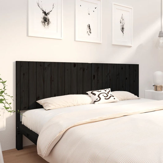 Sengegærde 205,5X4X100 Cm Massivt Fyrretræ