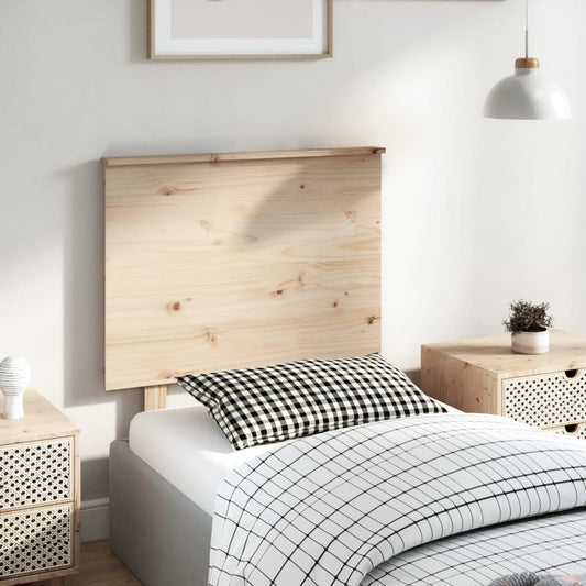 Sengegærde 79X6X82,5 Cm Massivt Fyrretræ