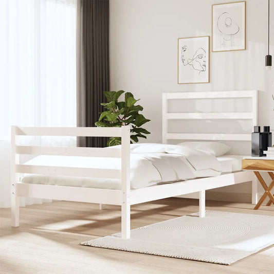 Sengeramme Uden Madras Massivt Fyrretræ