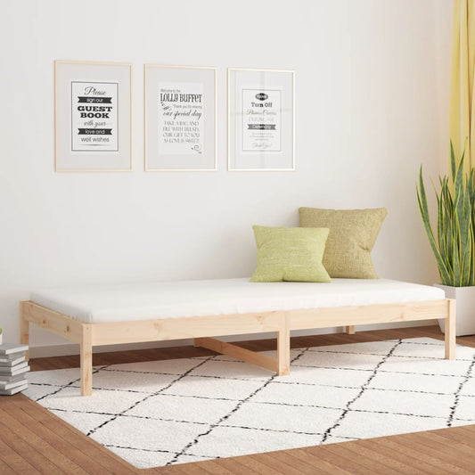 Daybed Uden Madras Massivt Fyrretræ
