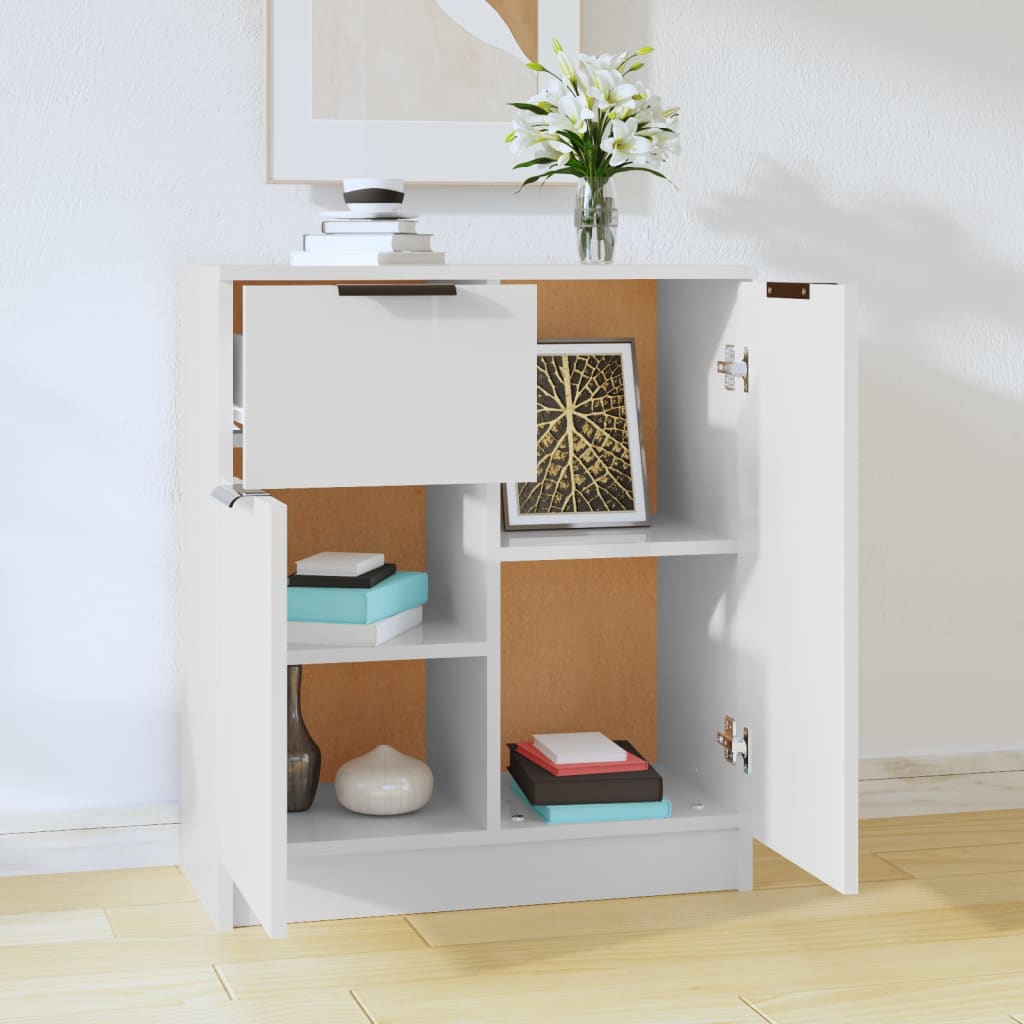 Skænk 60x30x70 Cm Konstrueret Træ - Billede 3