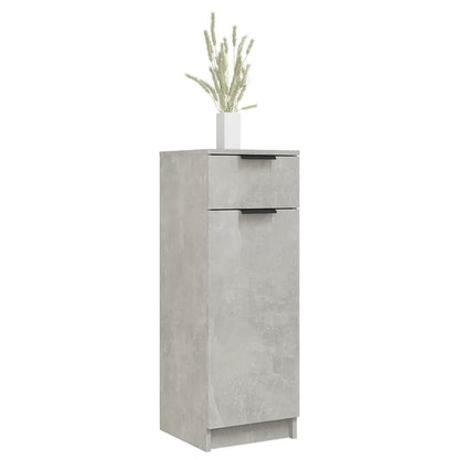 Badeværelsesskab 32x34x90 Cm Konstrueret Træ - Billede 4