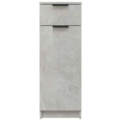 Badeværelsesskab 32x34x90 Cm Konstrueret Træ - Billede 6
