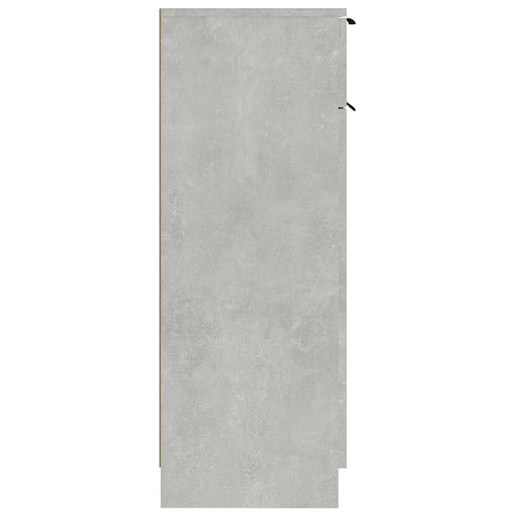 Badeværelsesskab 32x34x90 Cm Konstrueret Træ - Billede 8