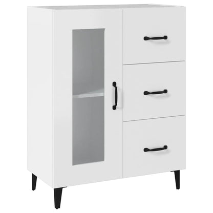 Skænk 69,5x34x90 Cm Konstrueret Træ - Billede 2