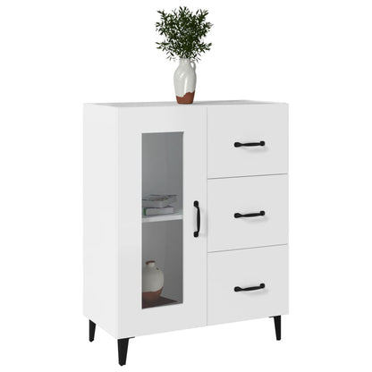 Skænk 69,5x34x90 Cm Konstrueret Træ - Billede 4