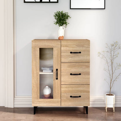 Skænk 69,5x34x90 Cm Konstrueret Træ