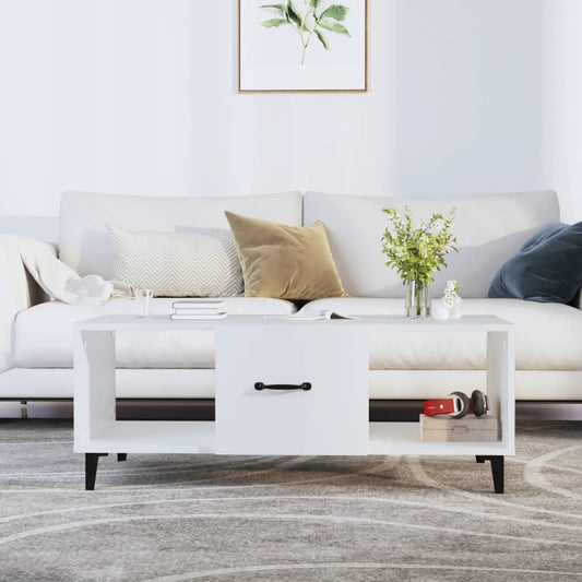 Sofabord 102X50X40 Cm Konstrueret Træ