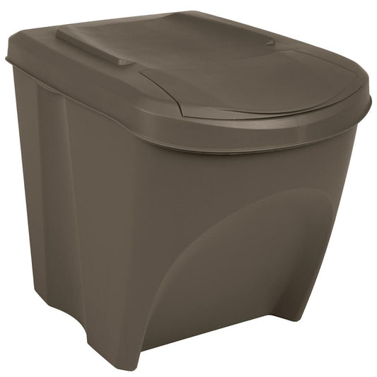 Stabelbare Affaldsspande 3 Stk. 75 L Polypropylen
