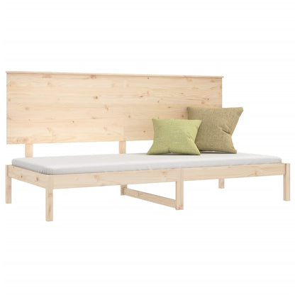 Daybed Uden Madras Massivt Fyrretræ - Billede 3