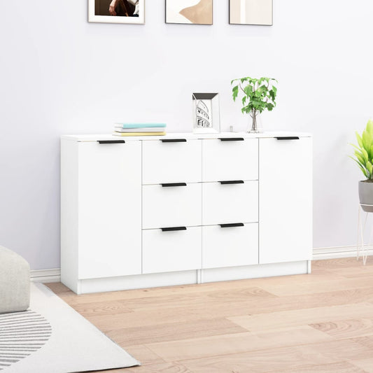 Skænke 2 Stk. 60X30X70 Cm Konstrueret Træ