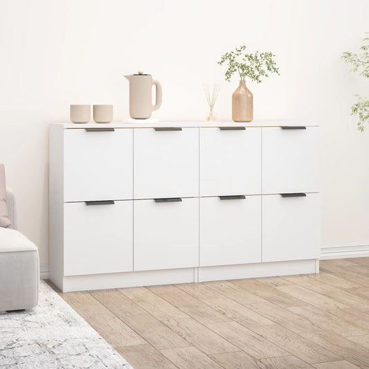 Skænke 2 Stk. 60X30X70 Cm Konstrueret Træ