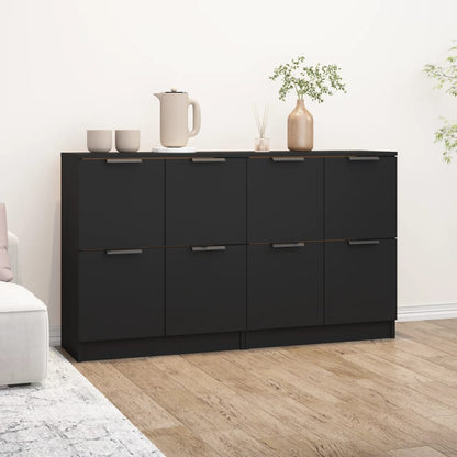 Skænke 2 Stk. 60X30X70 Cm Konstrueret Træ