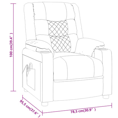 Massagestol Kunstlæder