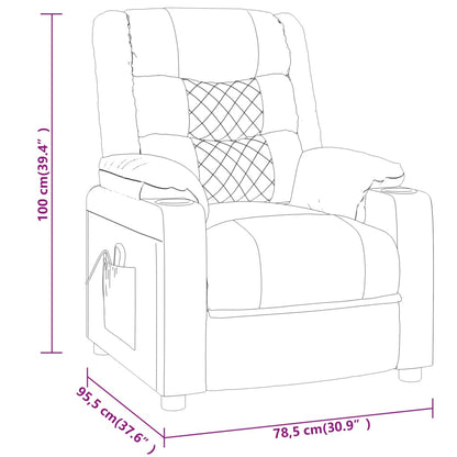 Massagestol Kunstlæder