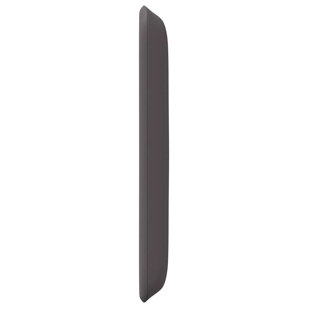Hovedgærdeører 2 Pcs Grå 40 16 5 Cm Kunstlæder - Billede 6