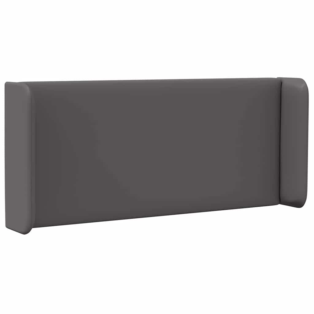 Hovedgærdeører 2 Pcs Grå 40 X 16 X 5 Cm Kunstlæder - Billede 3