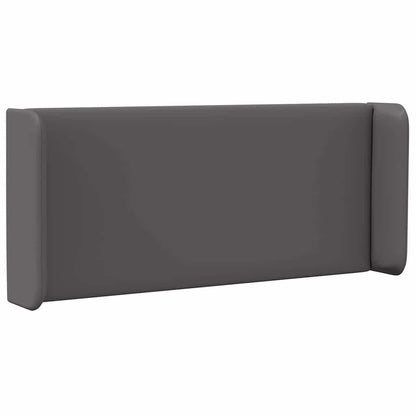 Hovedgærdeører 2 Pcs Grå 40 X 16 X 5 Cm Kunstlæder - Billede 3