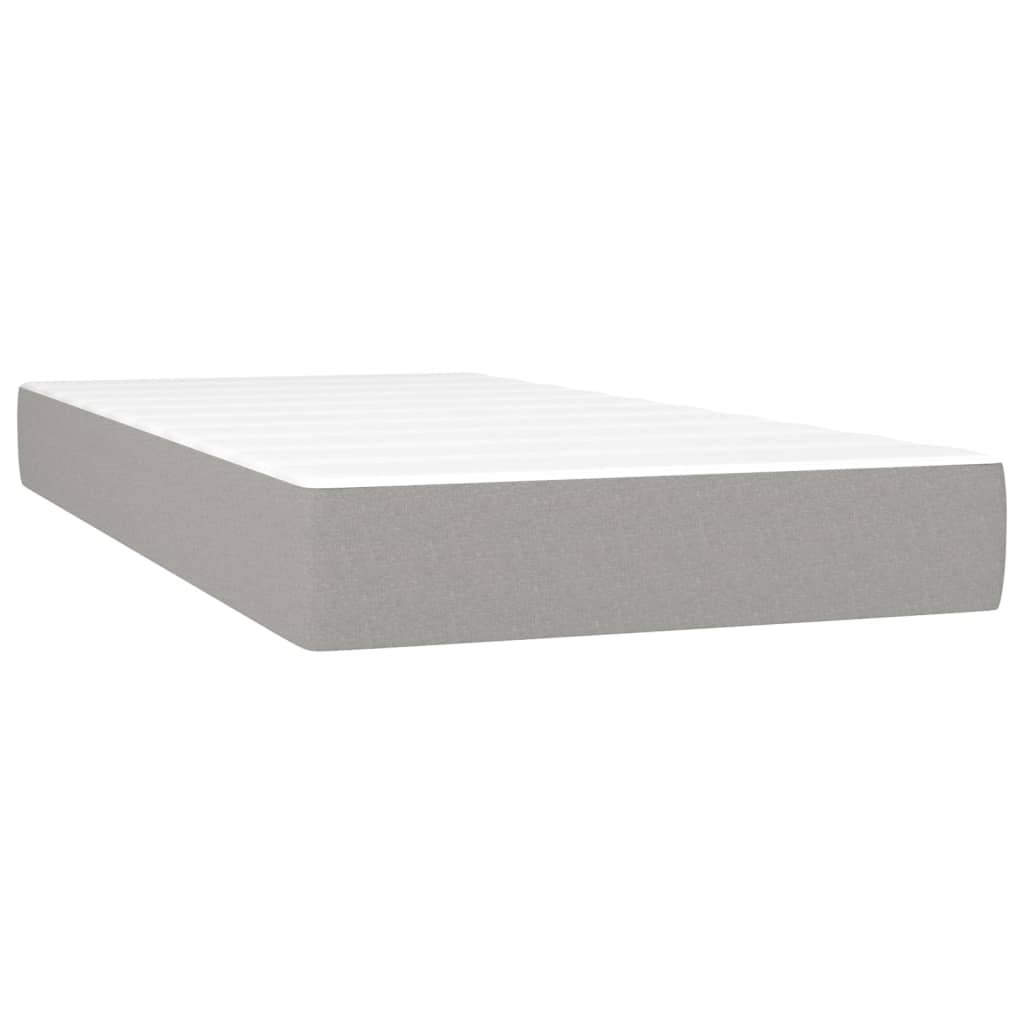 Springmadras Med Pocketfjedre 80X200X20 Cm Stof