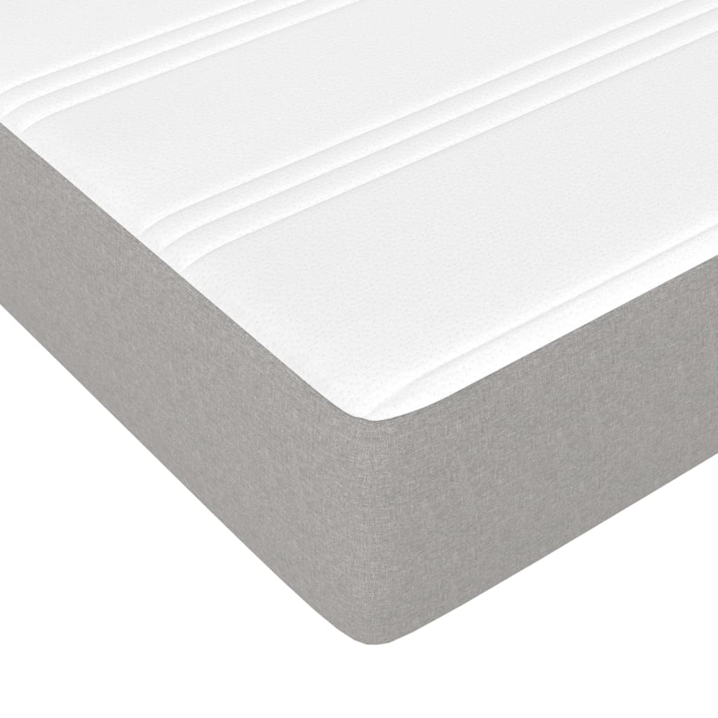 Springmadras Med Pocketfjedre 80X200X20 Cm Stof