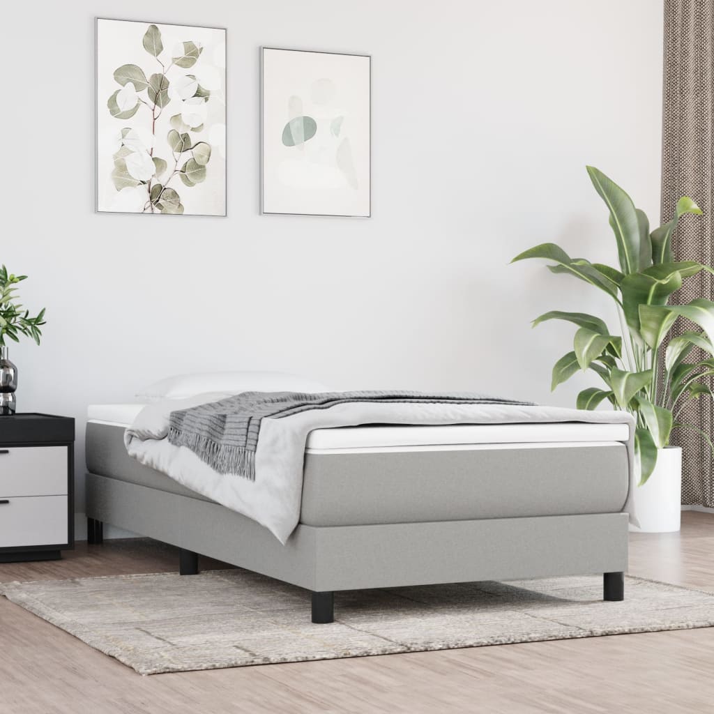 Springmadras Med Pocketfjedre 80X200X20 Cm Stof