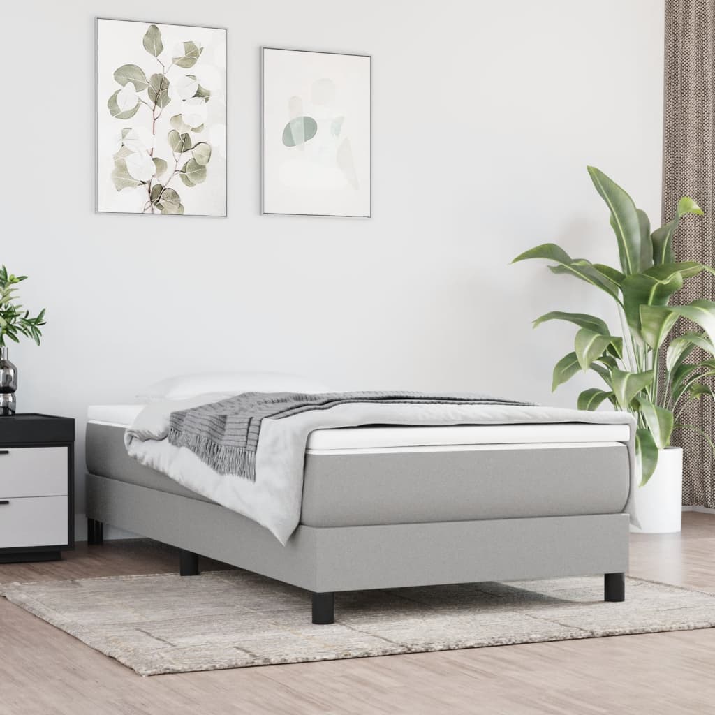 Springmadras Med Pocketfjedre 80X200X20 Cm Stof