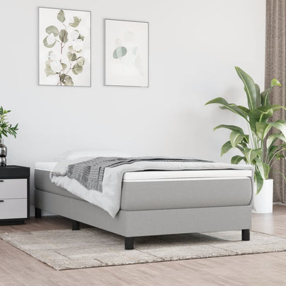 Springmadras Med Pocketfjedre 80X200X20 Cm Stof