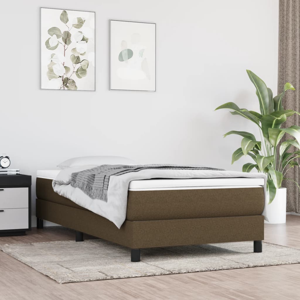 Springmadras Med Pocketfjedre 80X200X20 Cm Stof