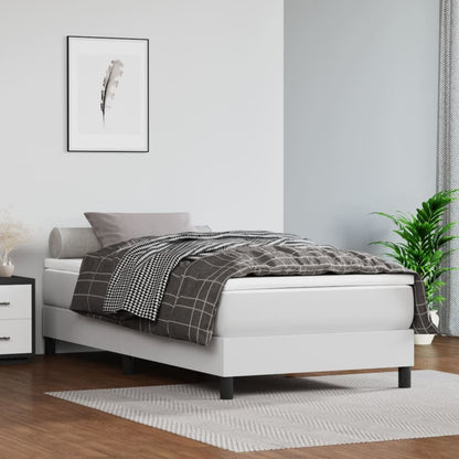Springmadras Med Pocketfjedre 80X200X20 Cm Kunstlæder